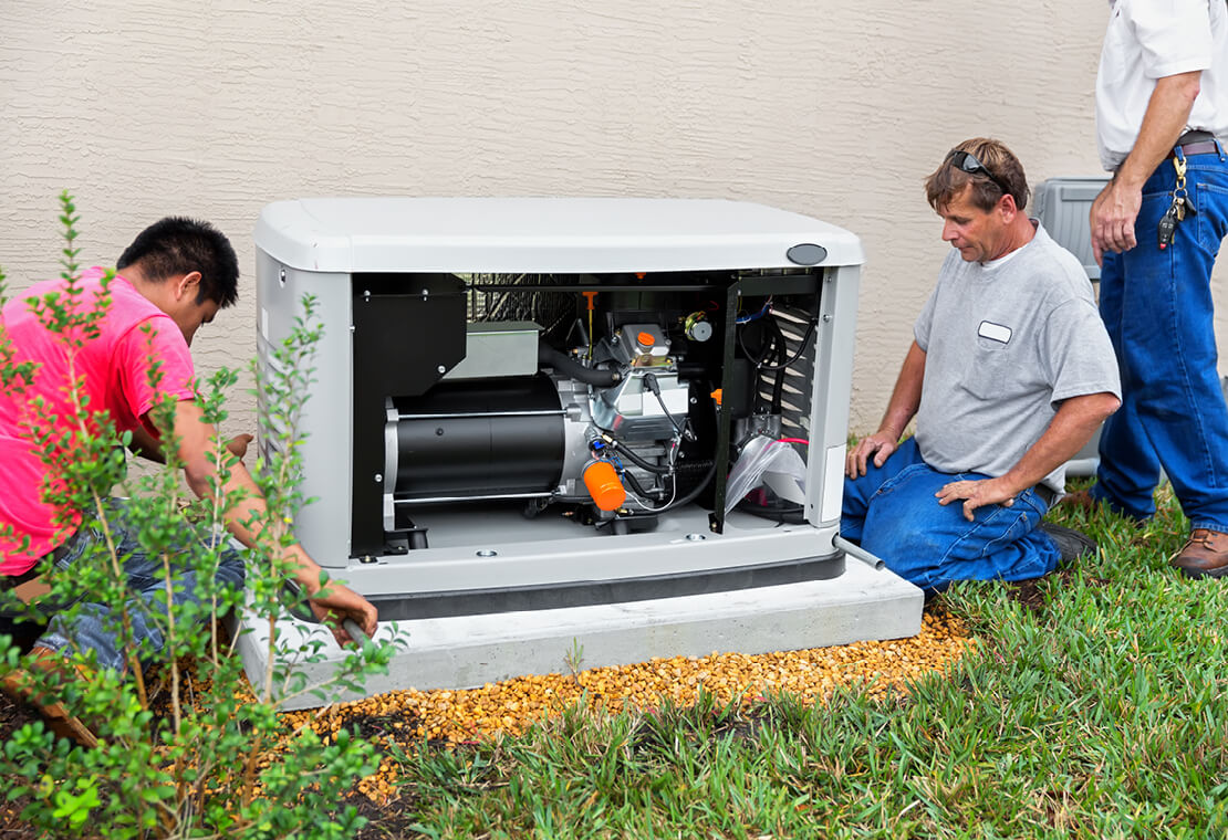 Bakup Generator Installation